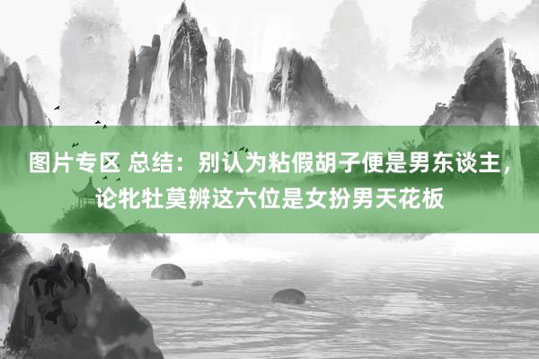 图片专区 总结：别认为粘假胡子便是男东谈主，论牝牡莫辨这六位是女扮男天花板