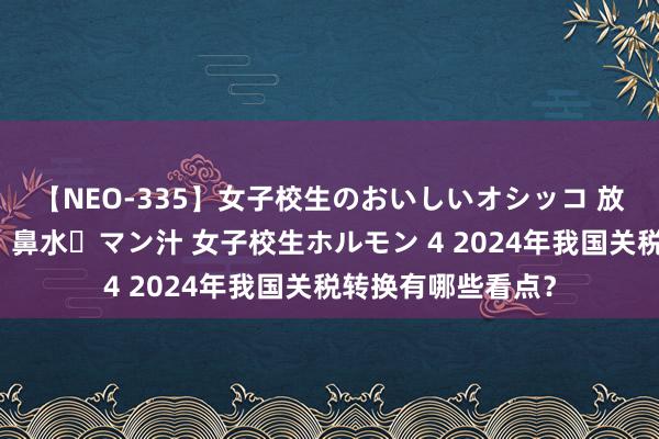 【NEO-335】女子校生のおいしいオシッコ 放尿・よだれ・唾・鼻水・マン汁 女子校生ホルモン 4 2024年我国关税转换有哪些看点？