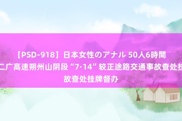 【PSD-918】日本女性のアナル 50人6時間 山西对二广高速朔州山阴段“7·14”较正途路交通事故查处挂牌督办