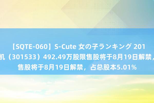 【SQTE-060】S-Cute 女の子ランキング 2014 TOP10 威马农机（301533）492.49万股限售股将于8月19日解禁，占总股本5.01%